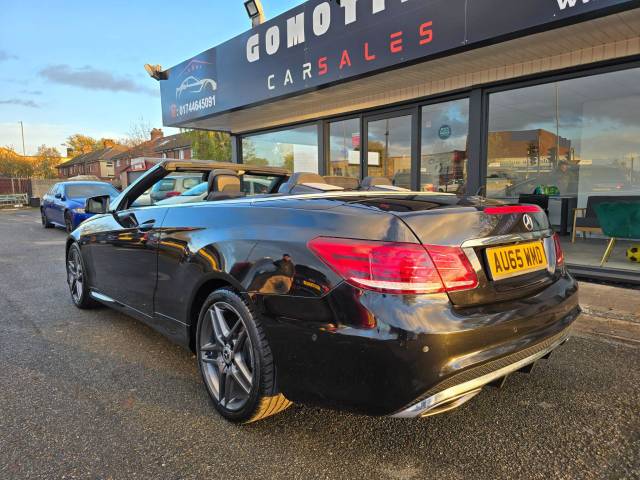 2015 Mercedes-Benz E Class 3.0 E350d V6 BlueTEC AMG Line (Premium) Cabriolet G-Tronic+ Euro 6 (s/s) 2dr