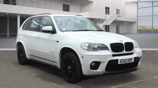 BMW X5 3.0 40d M Sport Steptronic xDrive Euro 5 5dr SUV Diesel White