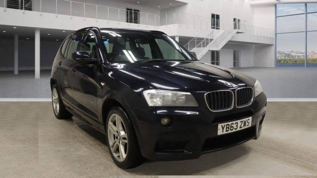 BMW X3 2.0 20d M Sport Auto xDrive Euro 5 (s/s) 5dr SUV Diesel Black