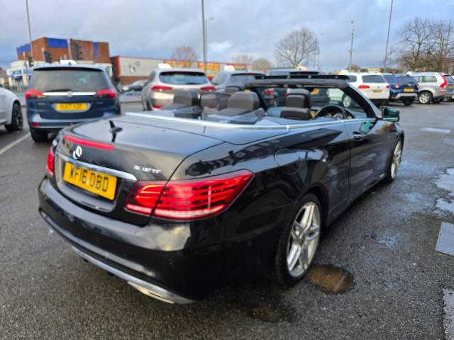 2016 Mercedes-Benz E Class 2.1 E220 BlueTEC AMG Line Cabriolet G-Tronic+ Euro 6 (s/s) 2dr