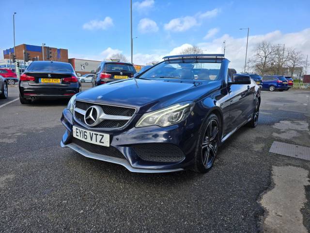 2016 Mercedes-Benz E Class 2.1 E220 BlueTEC AMG Line Cabriolet G-Tronic+ Euro 6 (s/s) 2dr