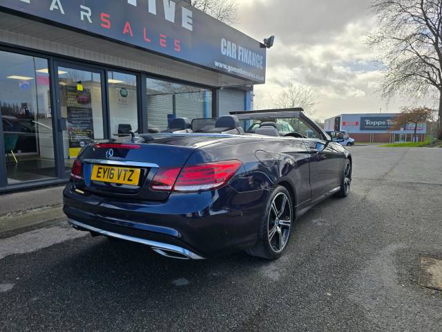 2016 Mercedes-Benz E Class 2.1 E220 BlueTEC AMG Line Cabriolet G-Tronic+ Euro 6 (s/s) 2dr