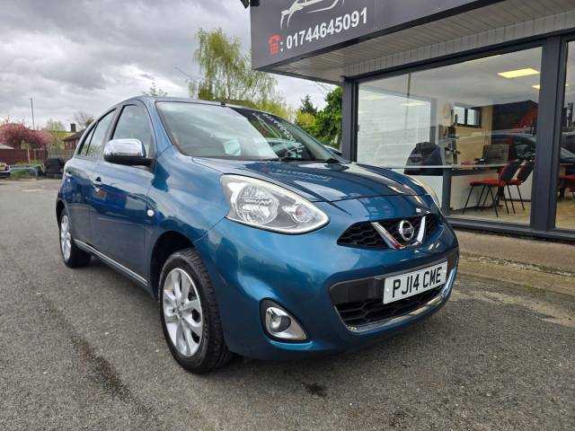 Nissan Micra 1.2 Acenta Euro 5 5dr Hatchback Petrol Blue
