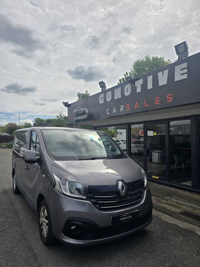 Renault Trafic 1.6 dCi ENERGY 27 Sport Nav SWB Standard Roof Euro 6 (s/s) 5dr Panel Van Diesel Grey