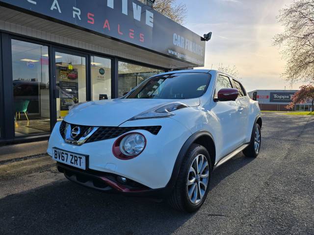 Nissan Juke 1.5 dCi Tekna Euro 6 (s/s) 5dr SUV Diesel White