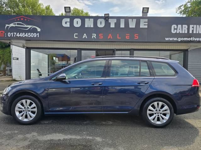 Volkswagen Golf 1.6 TDI BlueMotion Tech SE DSG Euro 5 (s/s) 5dr Estate Diesel Blue