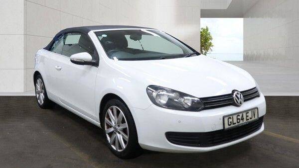 Volkswagen Golf 1.6 TDI BlueMotion Tech SE Cabriolet Euro 5 (s/s) 2dr Convertible Diesel White