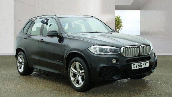 BMW X5 2.0 40e 9.0kWh M Sport Auto xDrive Euro 6 (s/s) 5dr SUV Petrol Plug-in Hybrid Black